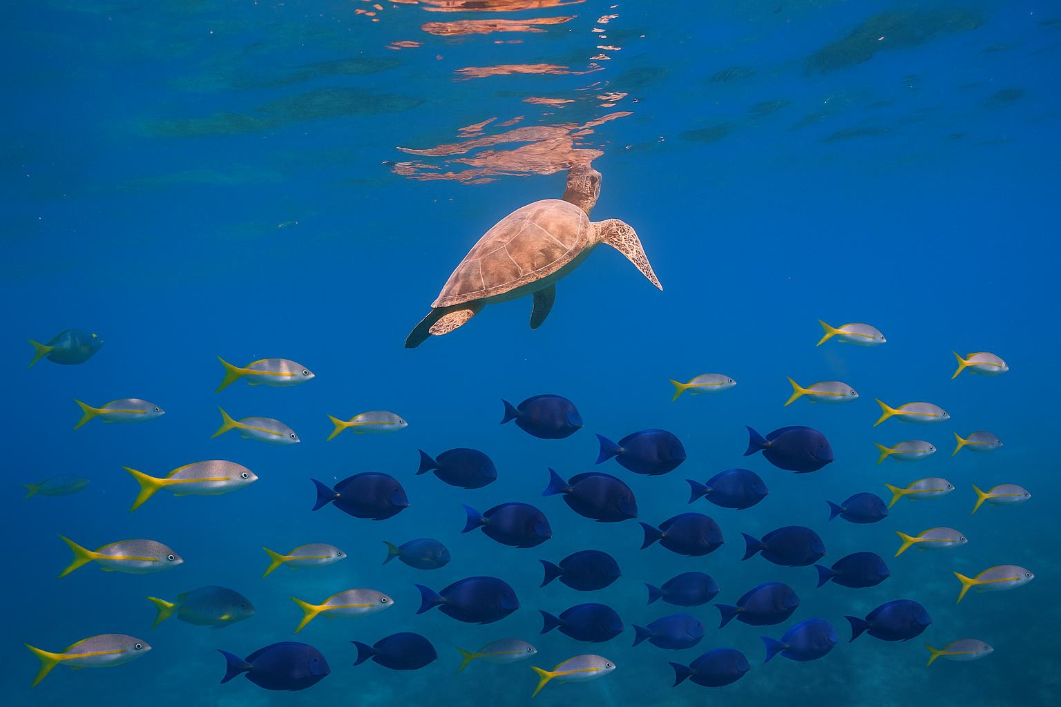 Swim with Turtles tour